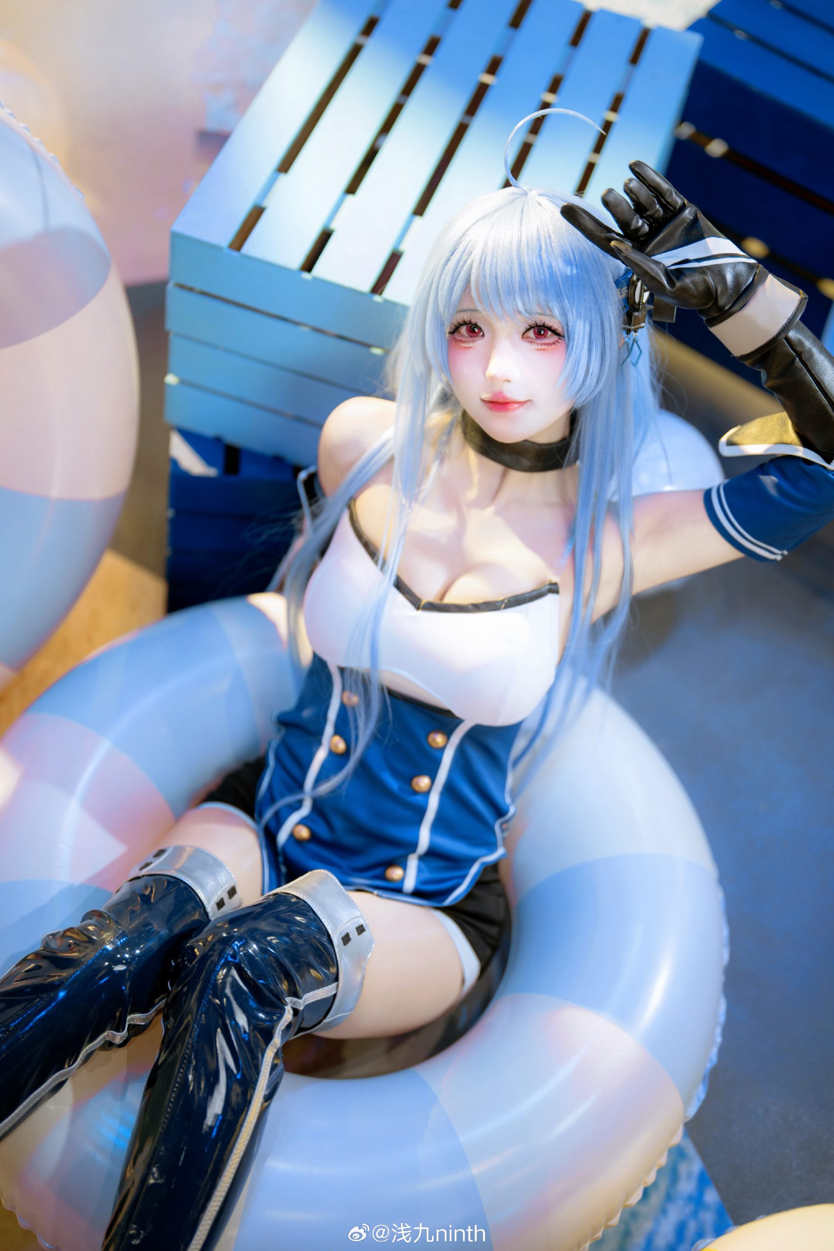 cosplay 碧蓝航线 海伦娜·META@浅九ninth-米哈社