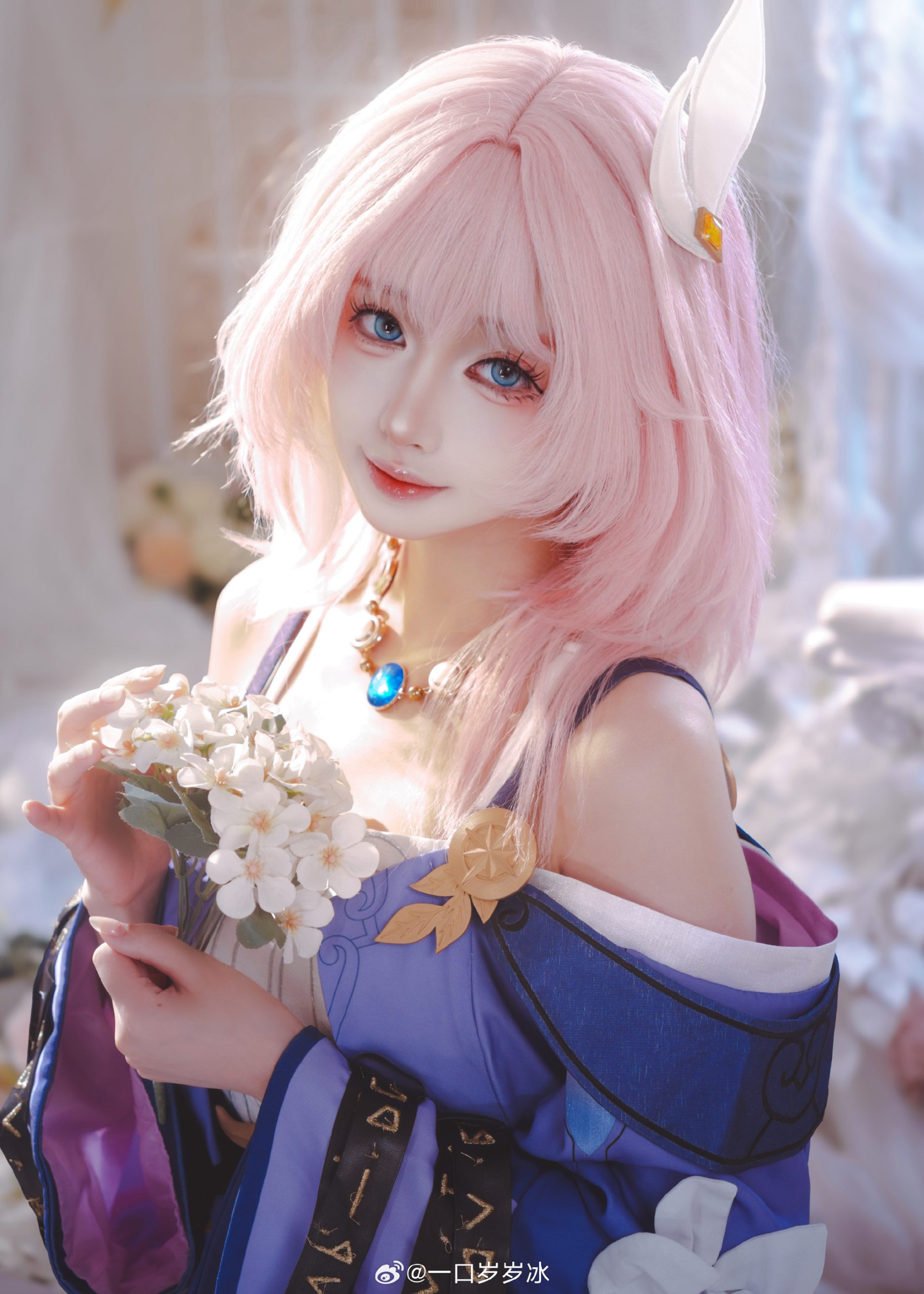 cosplay 崩坏星穹铁道 昔涟宝宝太萌了5555@一口岁岁冰-米哈社