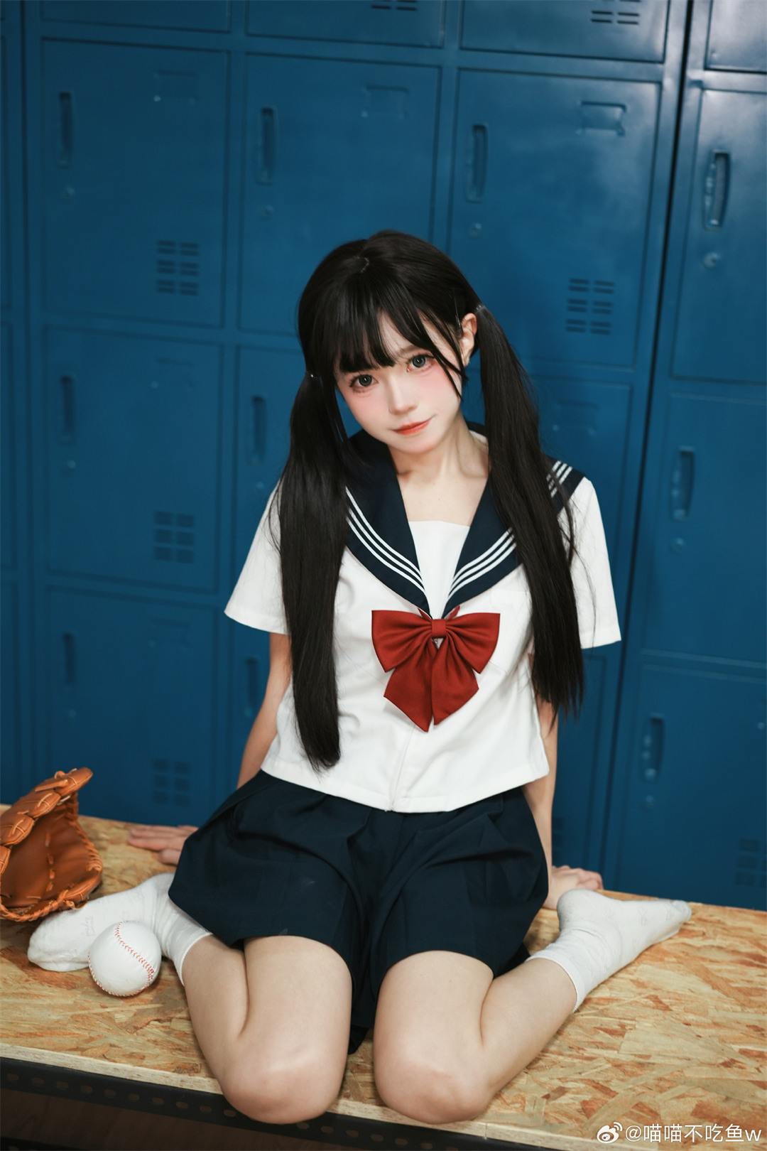 好喜欢小萝莉👧 JK制服@喵喵不吃鱼w-米哈社