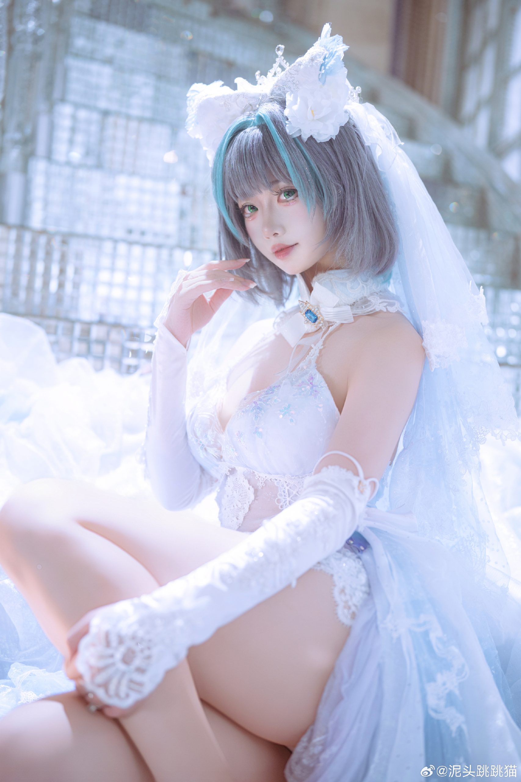 cosplay 亲爱的～被我的样子迷住了吧 碧蓝航线 柴郡@泥头跳跳猫-米哈社