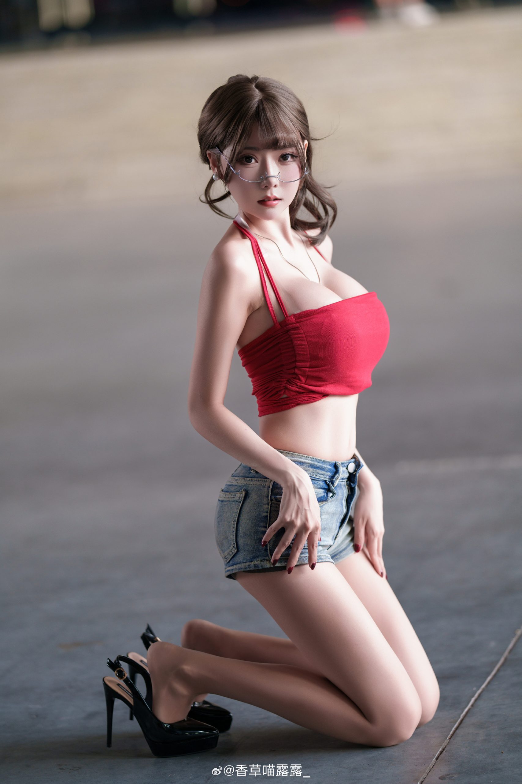 那一抹红@香草喵露露_-米哈社