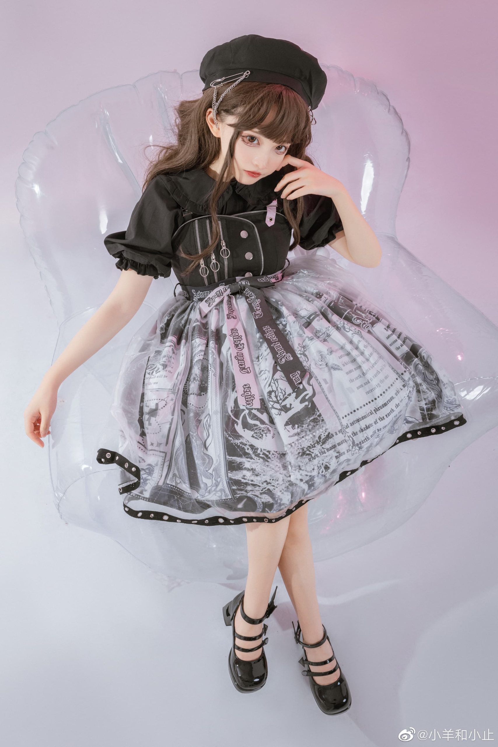 lolita 是酷酷的日杂感搭配～@小羊和小止-米哈社