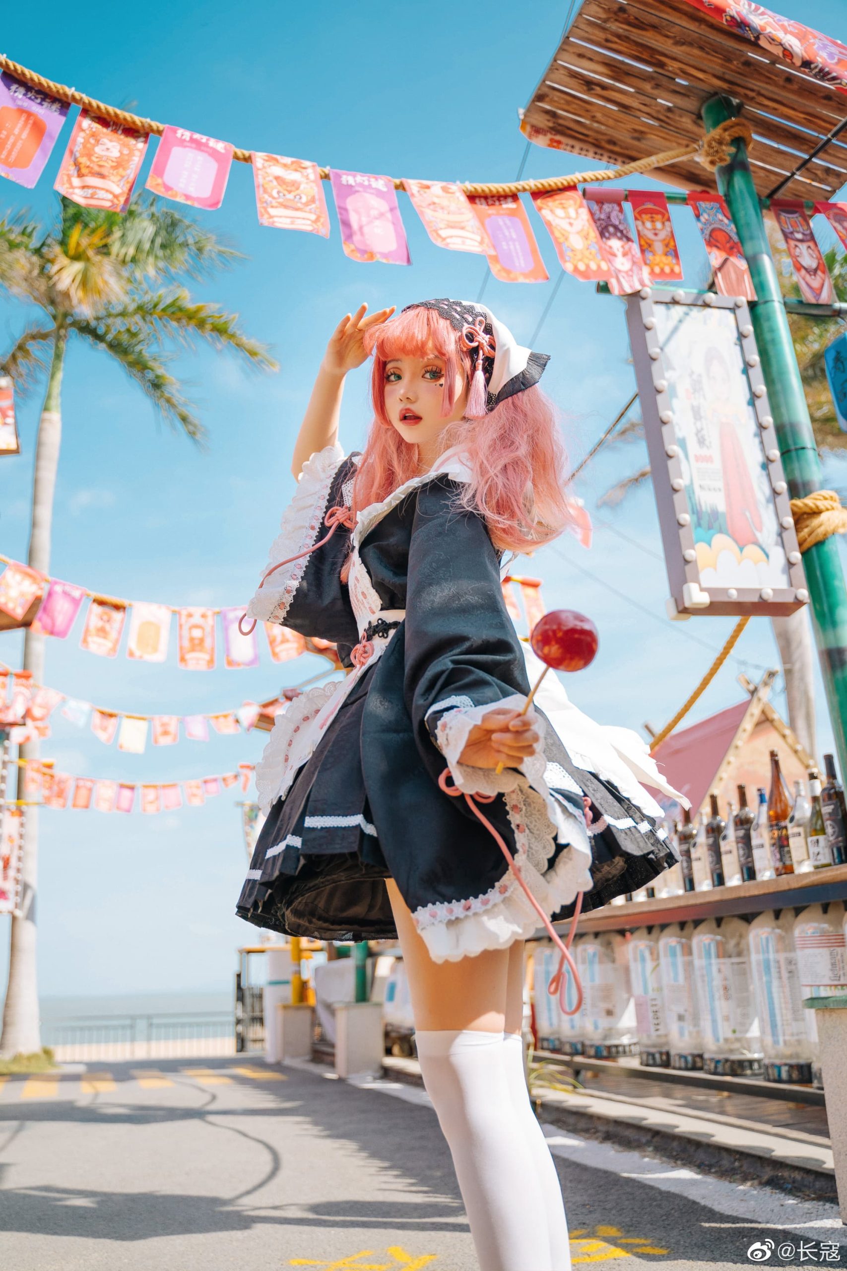 LOLITA 小小樱花使者，每天都很努力打扫！热情迎接每一位旅者哦！@长寇-米哈社