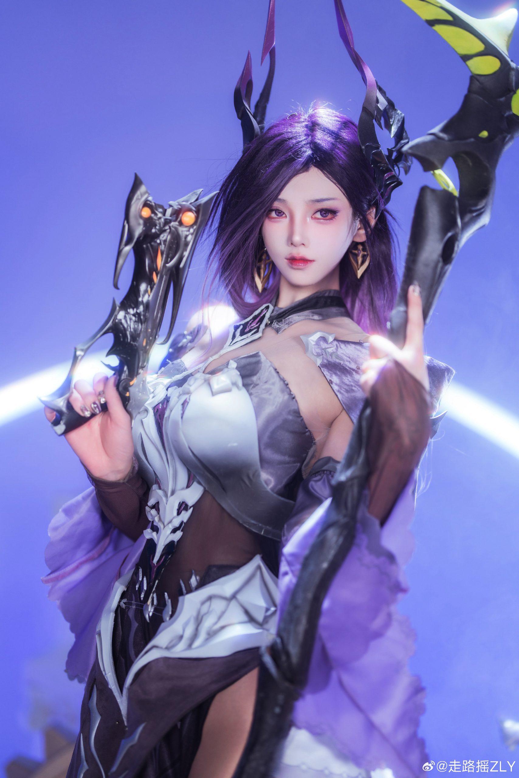 cosplay 姐姐还有多少武器是我不知道的？ 二重螺旋 旋西比尔@走路摇ZLY-米哈社