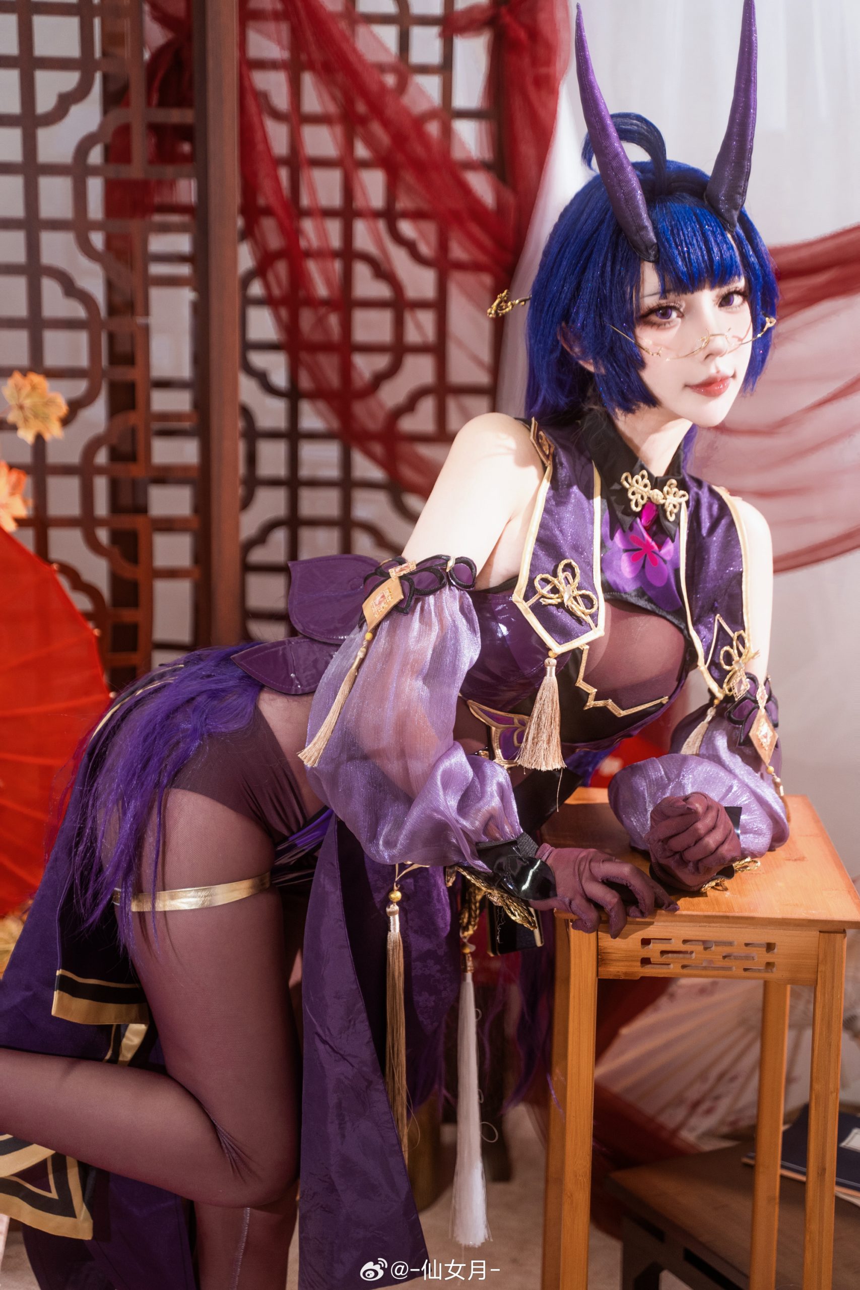 cosplay 雷之律者，愿成为你的力量。 崩坏3 雷电芽衣@-仙女月--米哈社