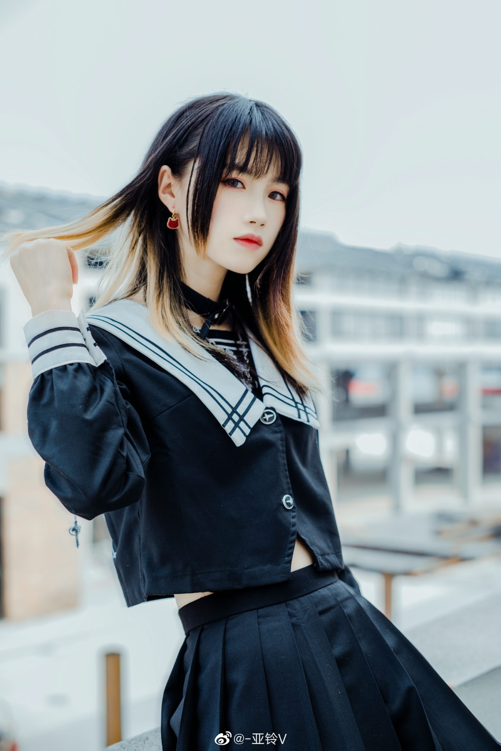 JK制服 JK少女 出招吧少年@-亚铃V-米哈社