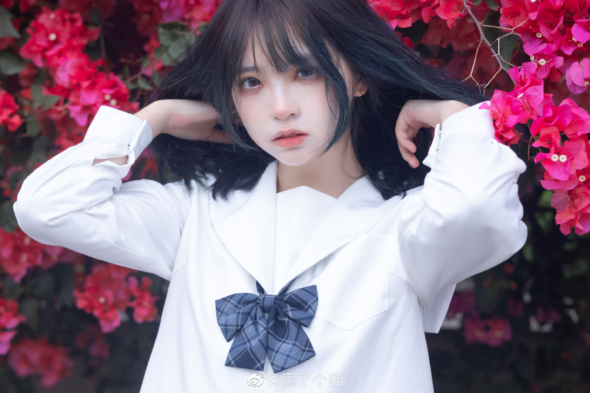 【JK制服】花开了～@疯了个猫-米哈社