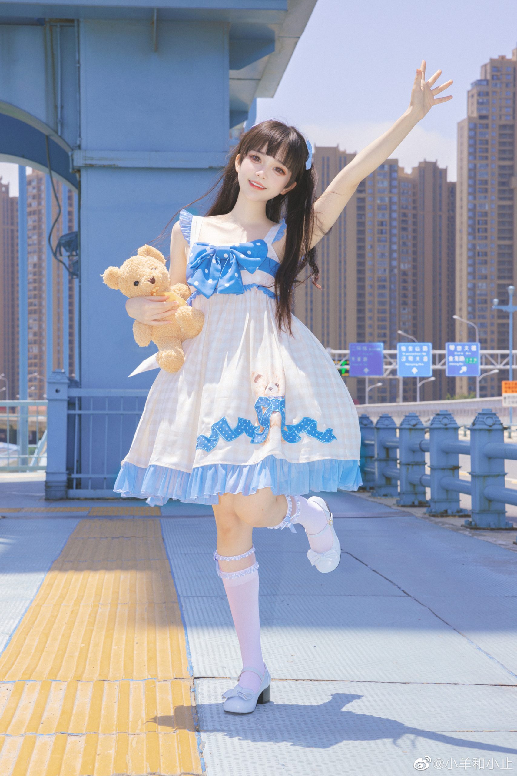 lolita装扮 点击进入夏天 @小羊和小止-米哈社