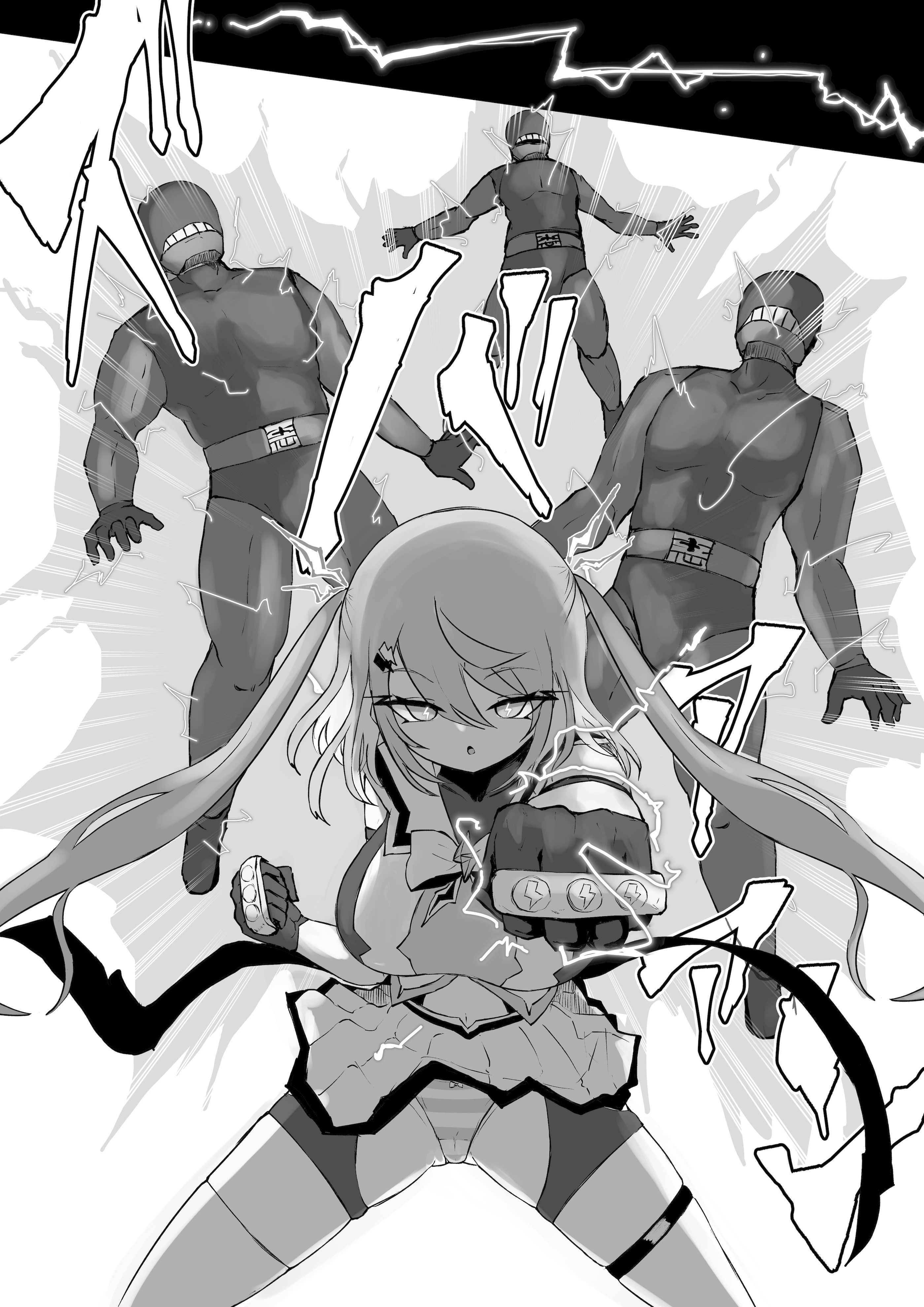 图片[4]-[電動もなか] 魔法少女ライジングストーム 潜入!ワルイゾンアジト!! [不咕鸟汉化组]-米哈社