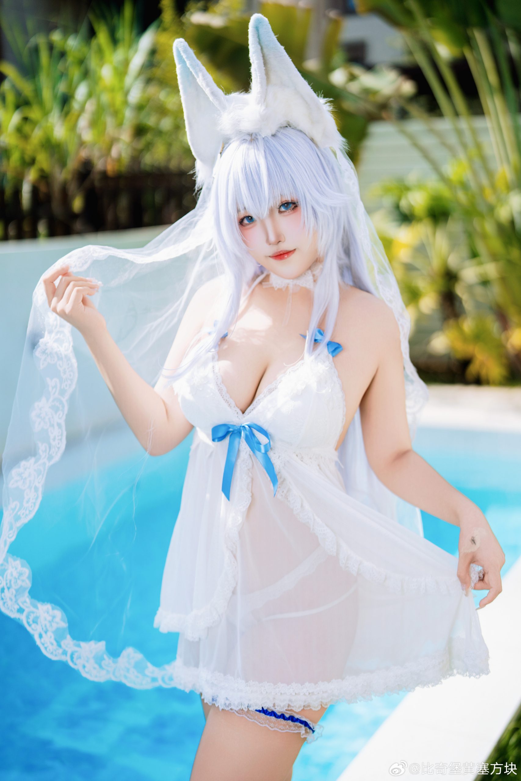cosplay 碧蓝航线 🏝信浓 海滨旖梦@比奇堡黄塞方块-米哈社