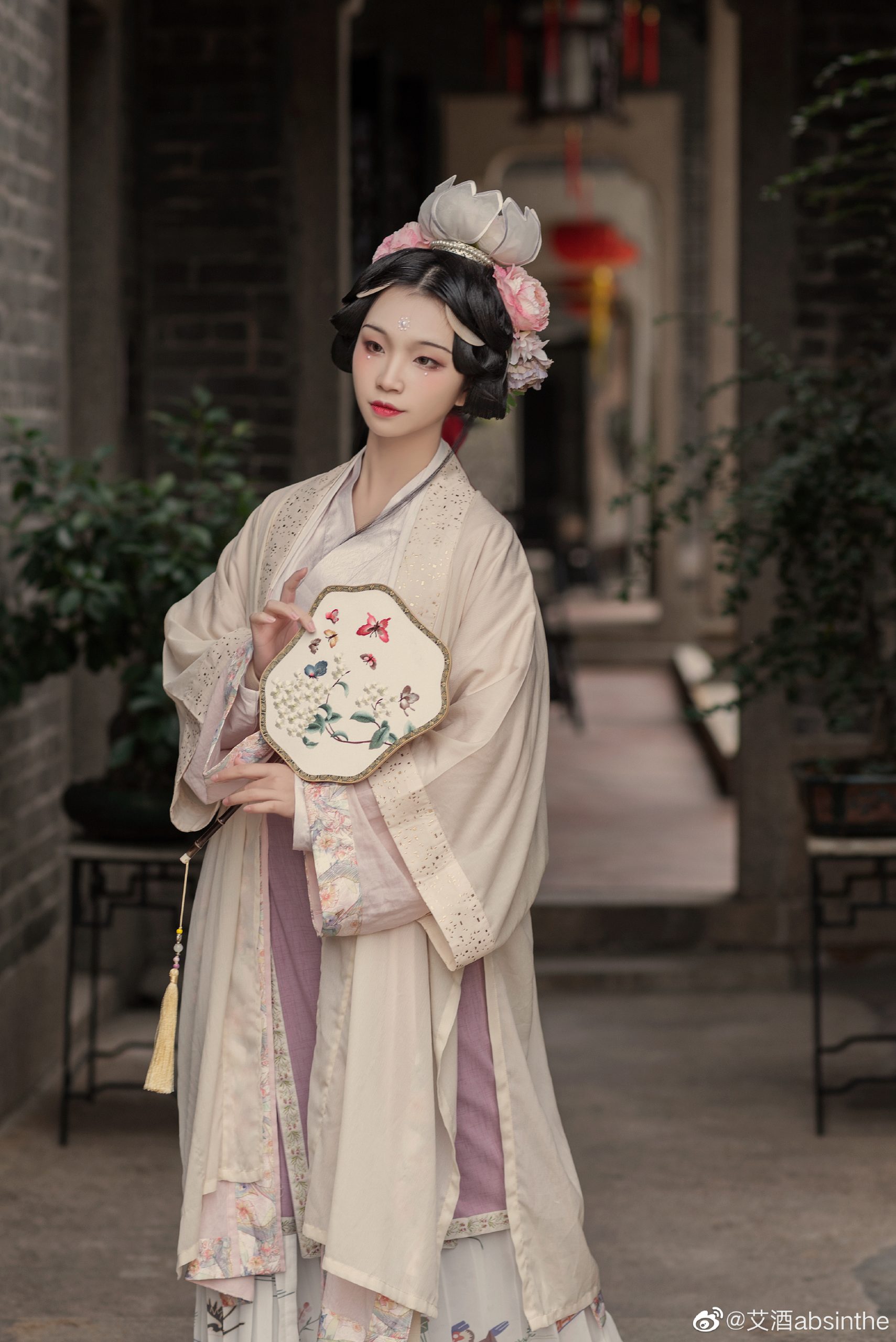 中国风摄影 汉服@艾酒absinthe-米哈社