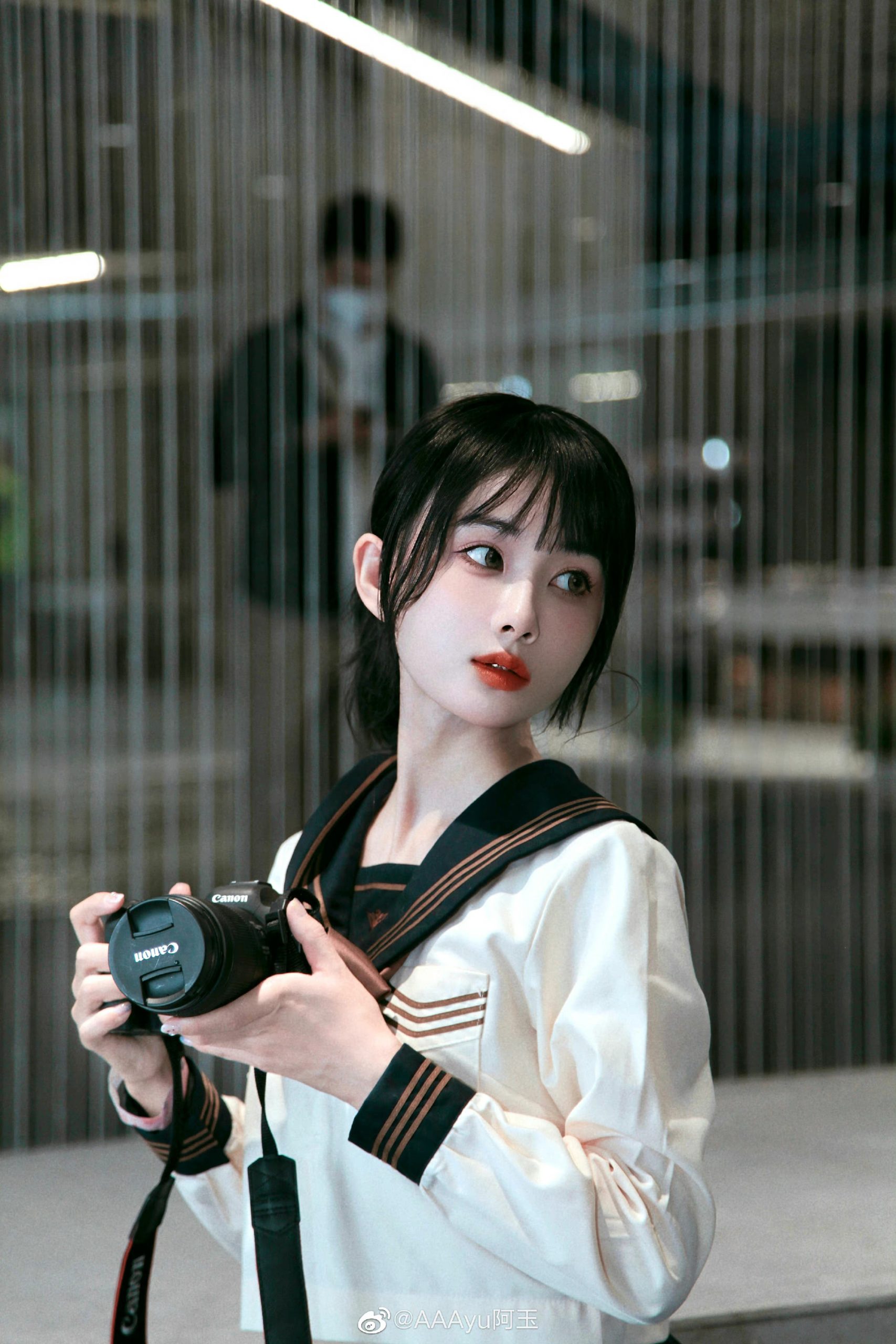 JK制服 请问，我能给你拍张照嘛？@AAAyu阿玉-米哈社