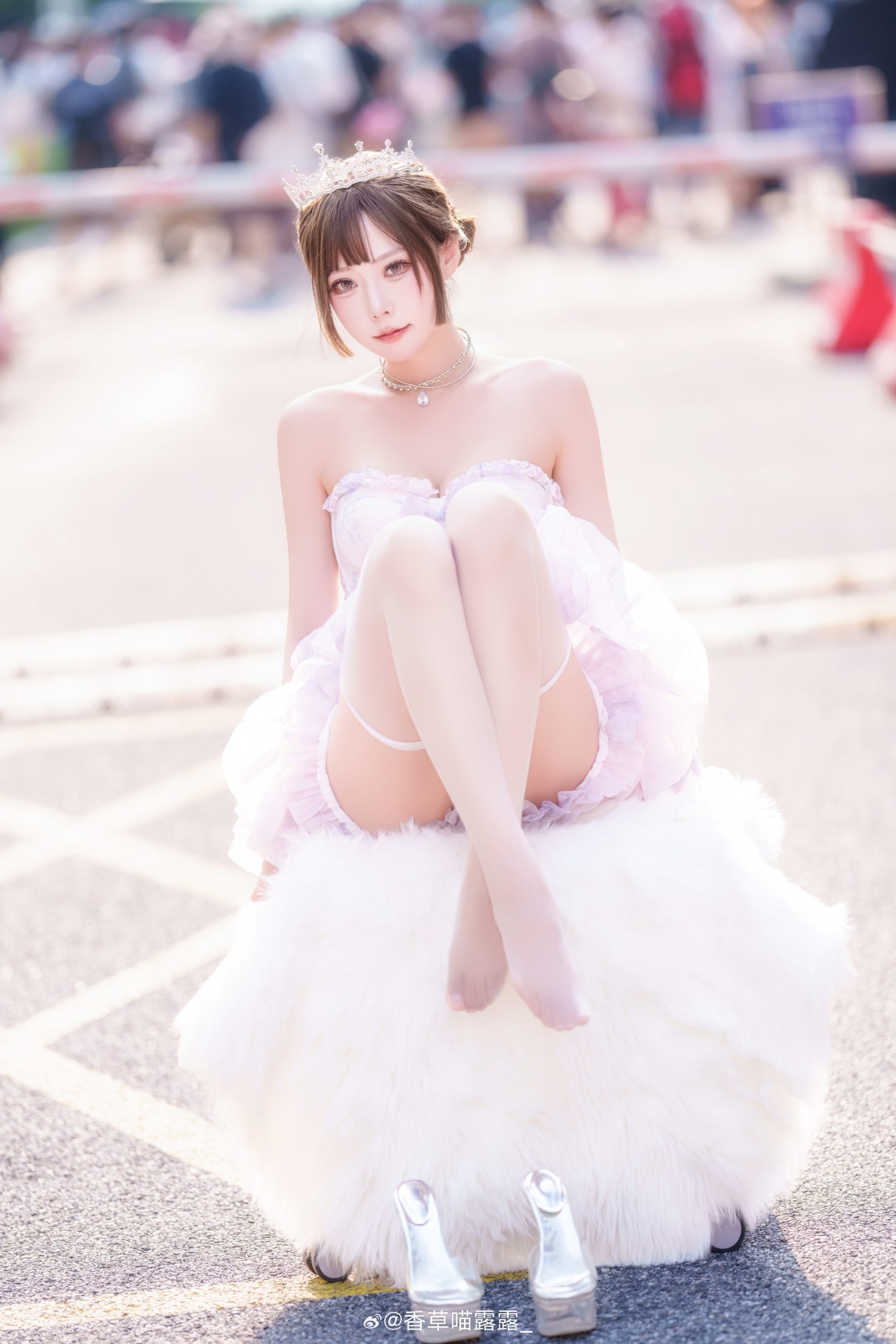 少女写真 那天阳光正好@香草喵露露_-米哈社