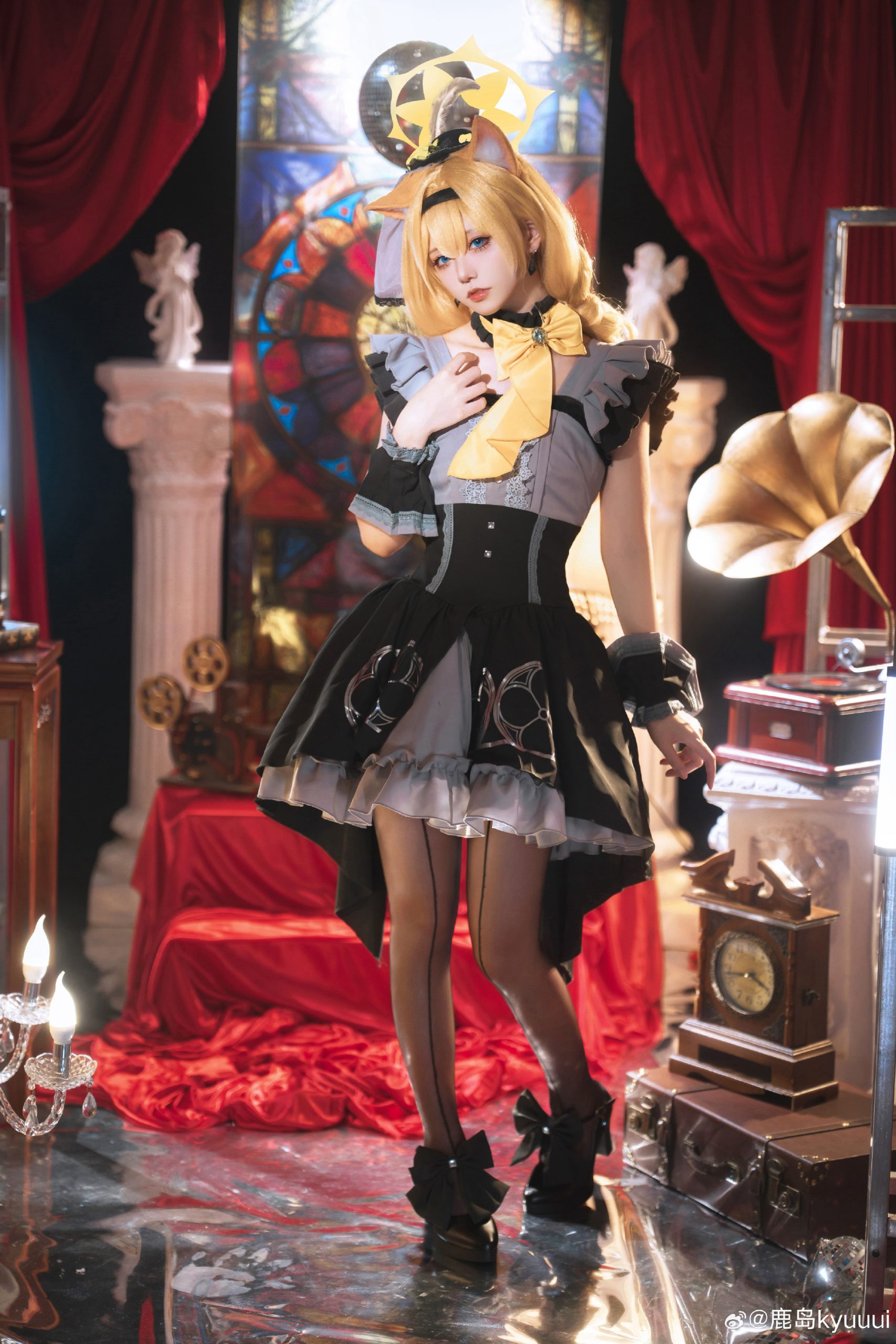 cosplay 本当は……憧れていたんです、アイドルに 碧蓝档案@鹿岛kyuuui-米哈社