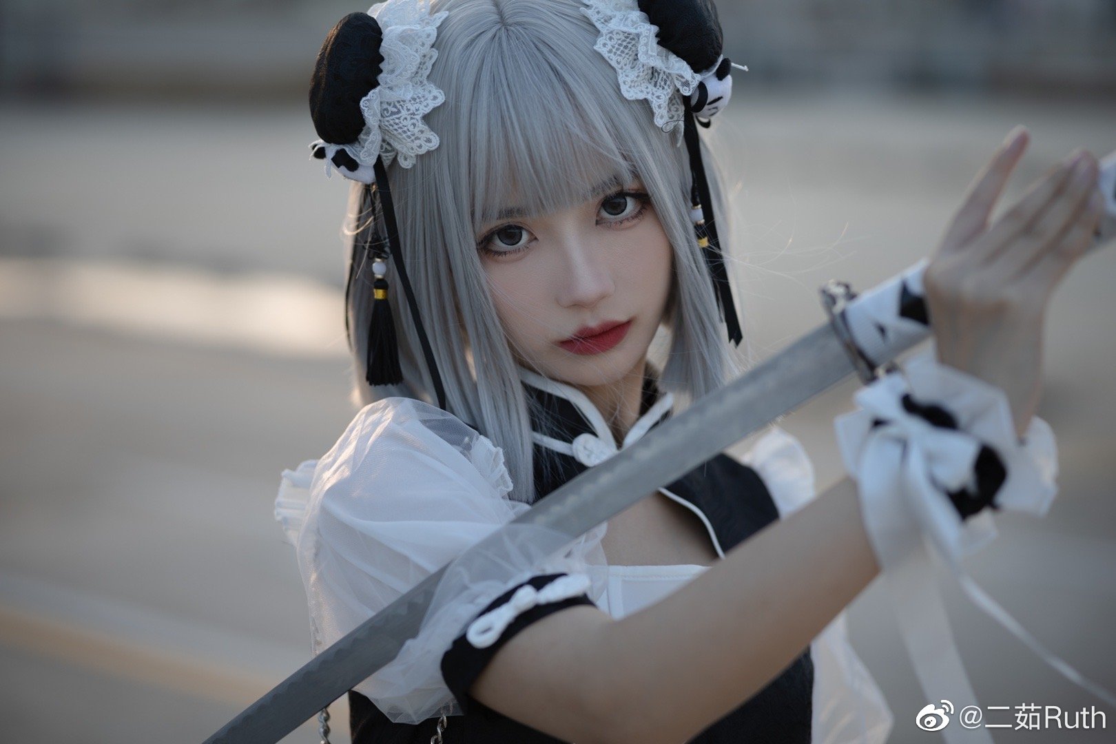 lolita装扮 从黄昏拍到天黑@二茹Ruth-米哈社