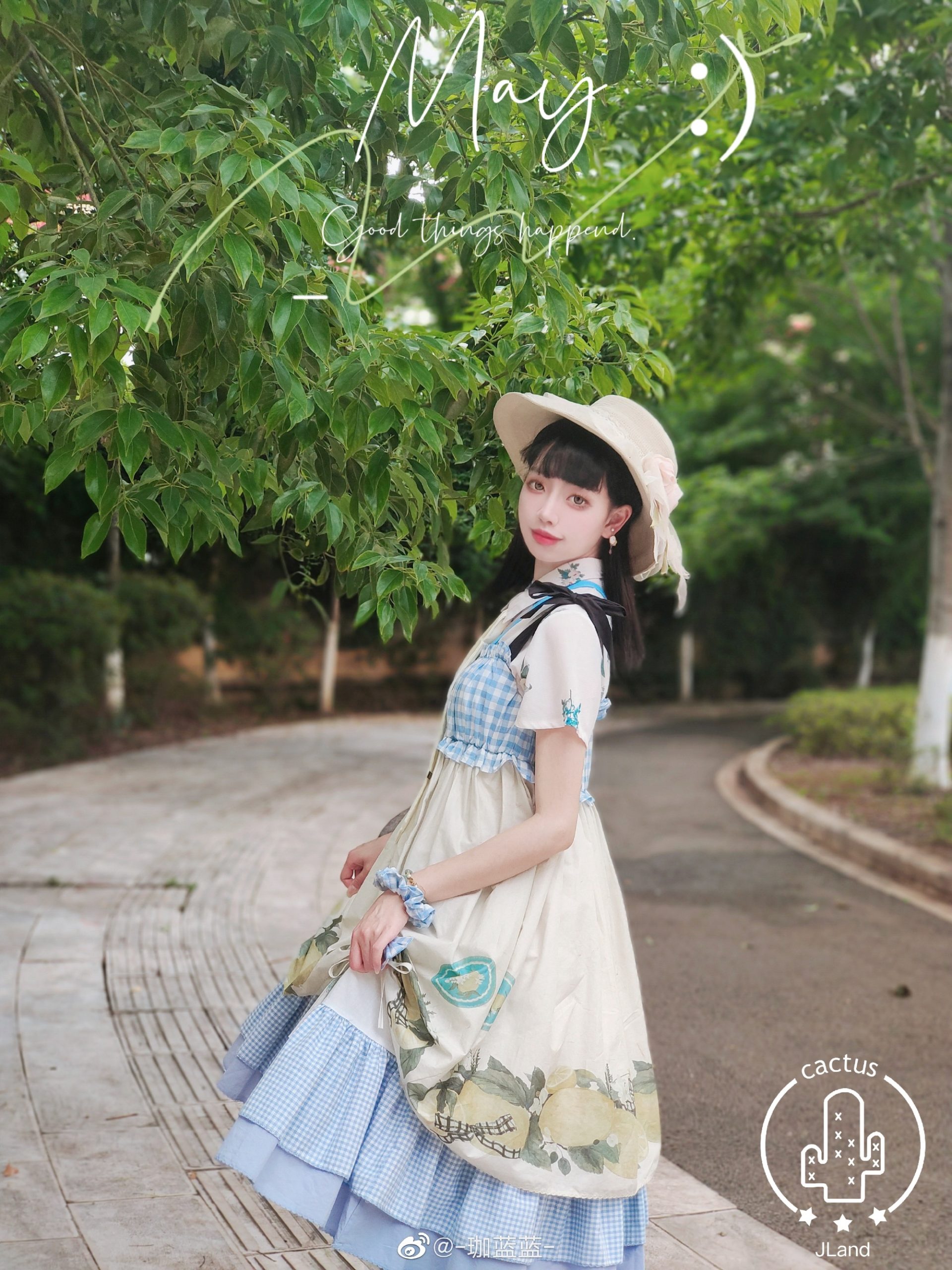 ??柠檬予夏?? 夏风亲吻裙摆，是夏天的气息!@-珈蓝蓝--米哈社