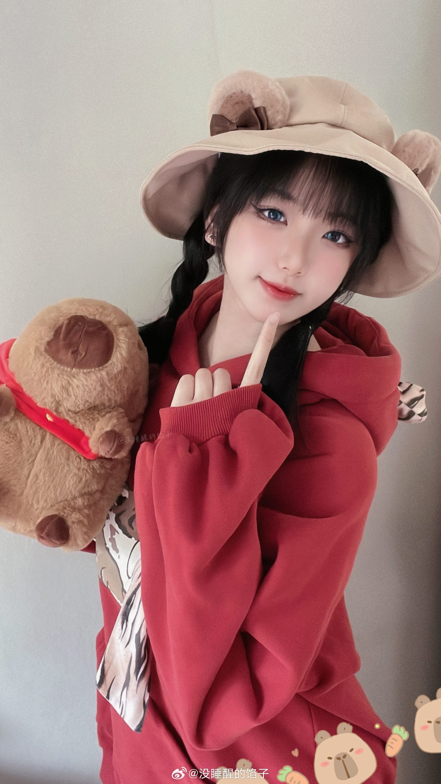 原来我是水豚啊，我把你们都啃了@没睡醒的馅子-米哈社